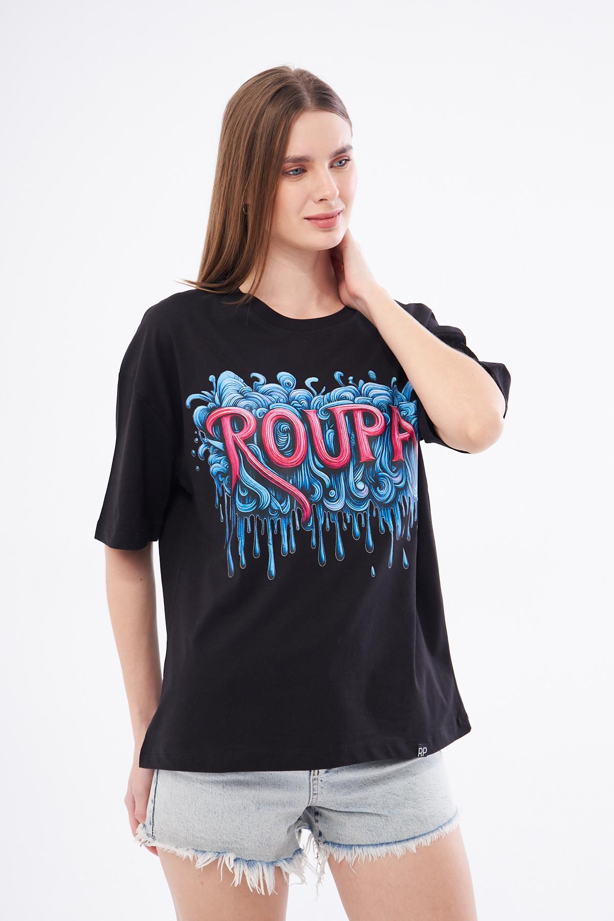 ’’roupa’’%20Baskılı%20Kadın%20Oversize%20Tişört