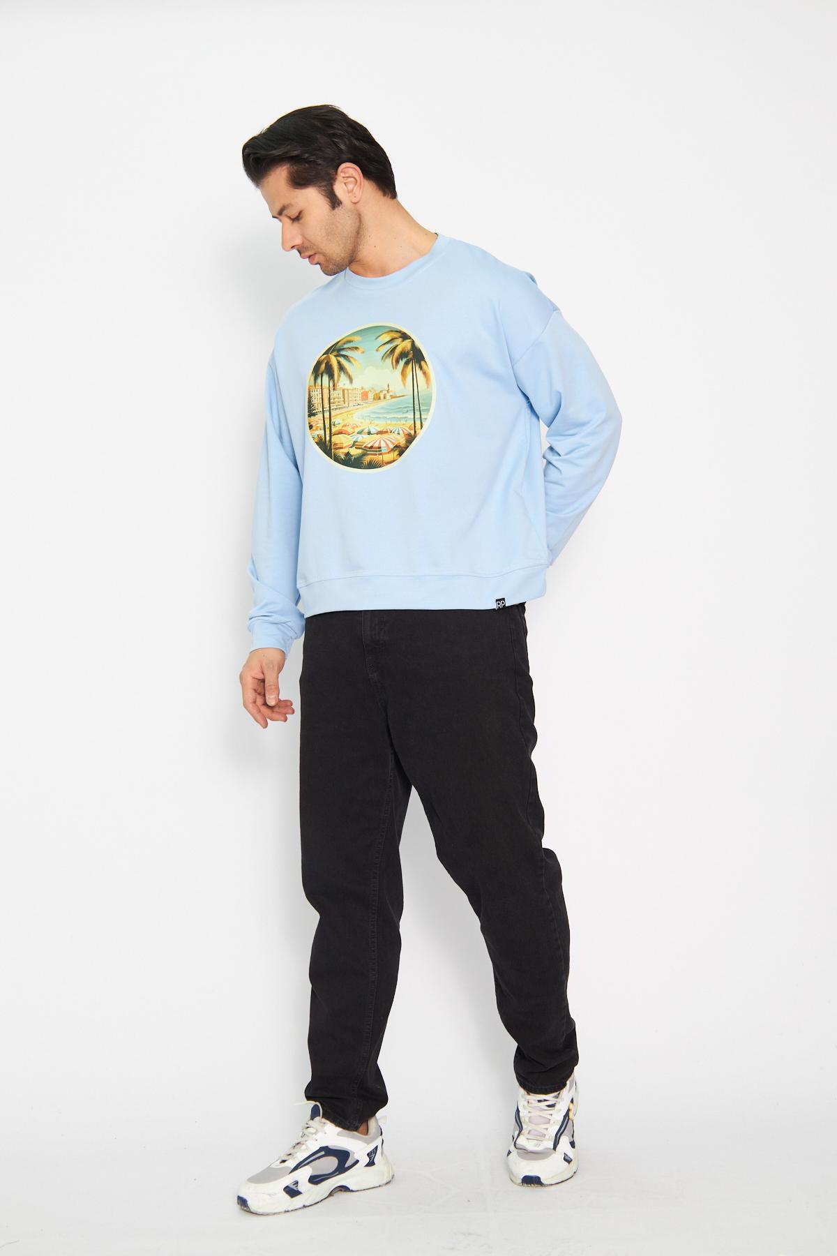 Roupa%20Summer%20Baskılı%20Erkek%20Sweatshirt