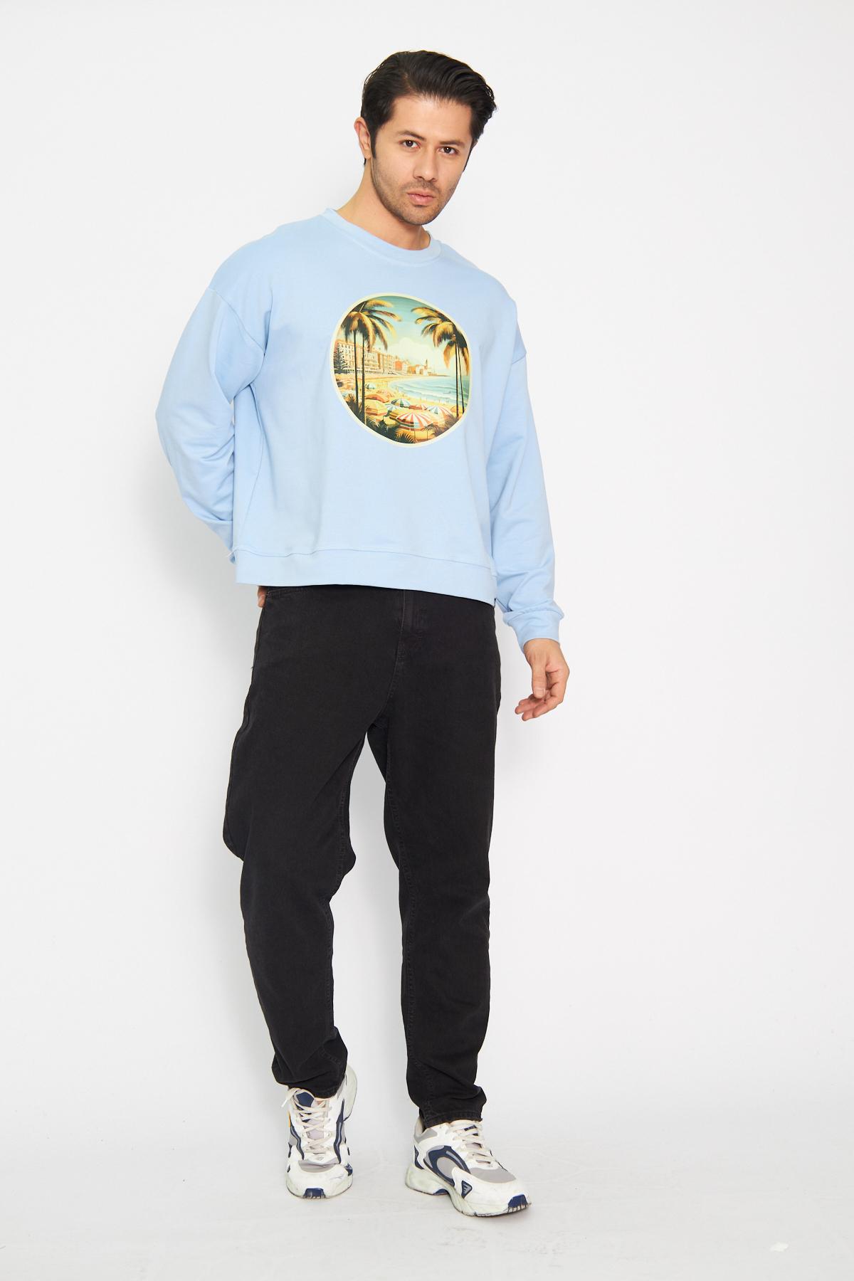 Roupa%20Summer%20Baskılı%20Erkek%20Sweatshirt