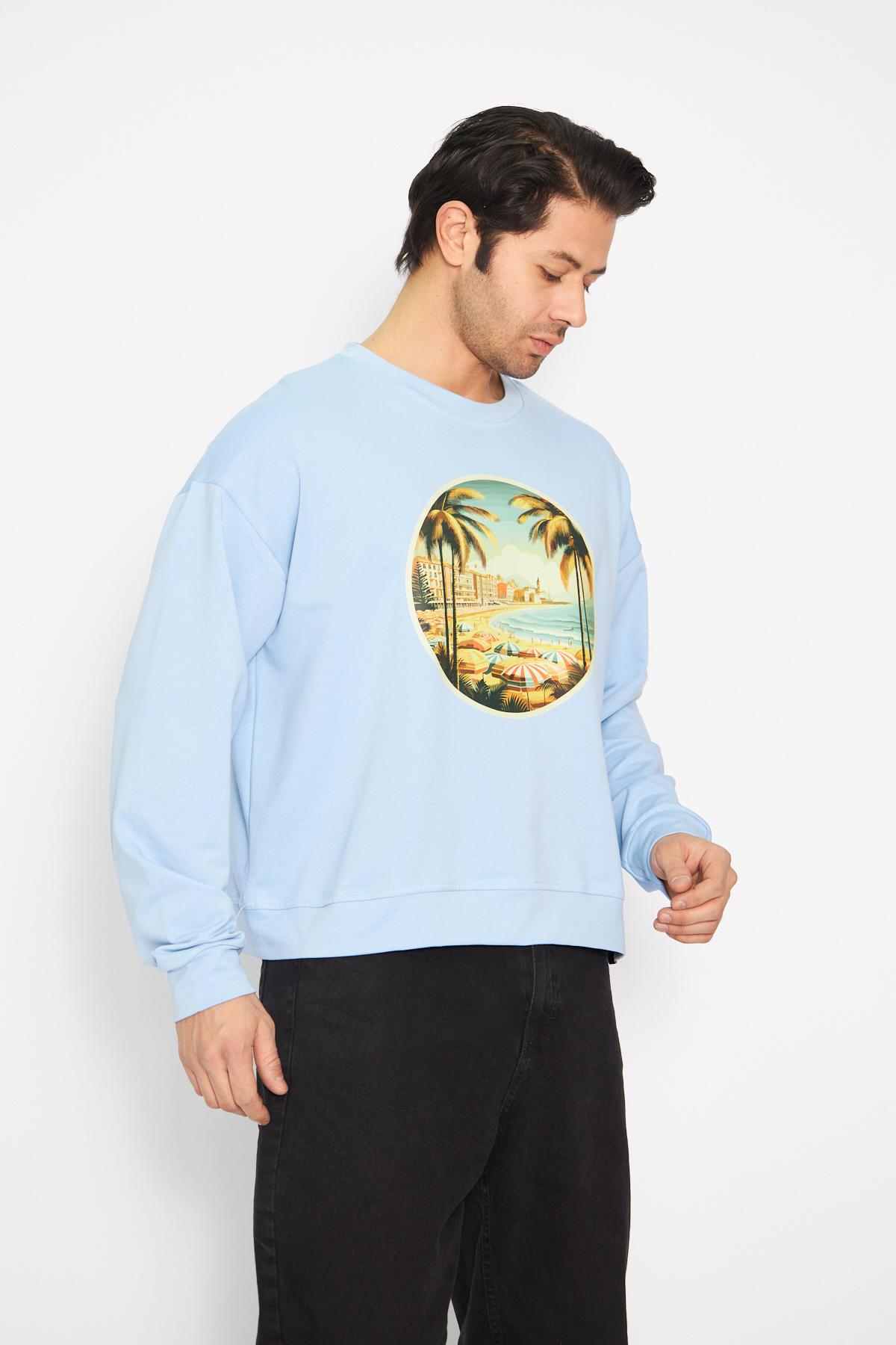 Roupa%20Summer%20Baskılı%20Erkek%20Sweatshirt